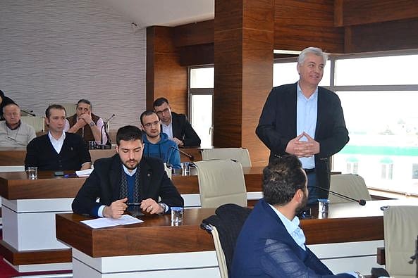 KOSGEB yeşil sanayi projesi hakkında sanayicileri bilgilendirdi.